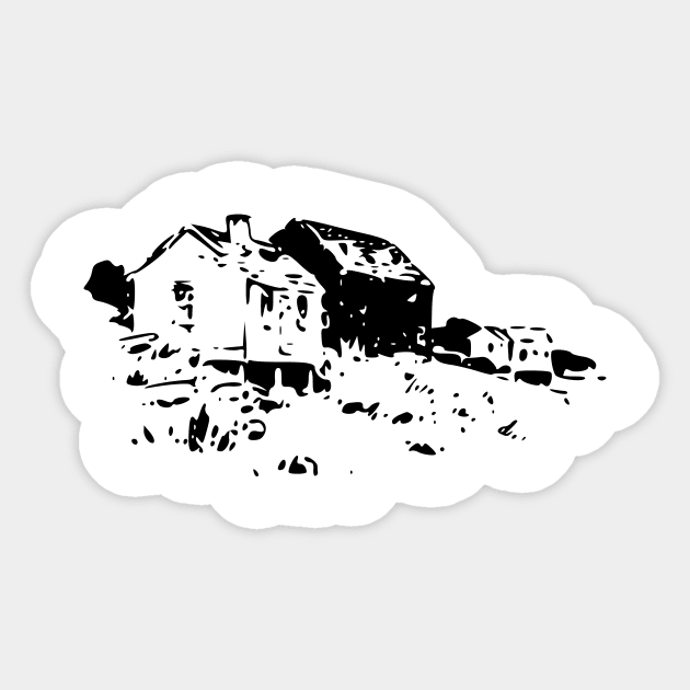 seaside house Sticker by xam